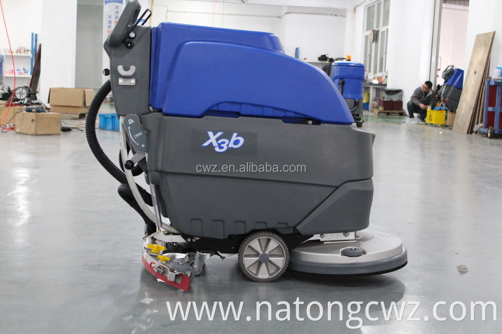 Battery Operated floor cleaning industrial washing machine